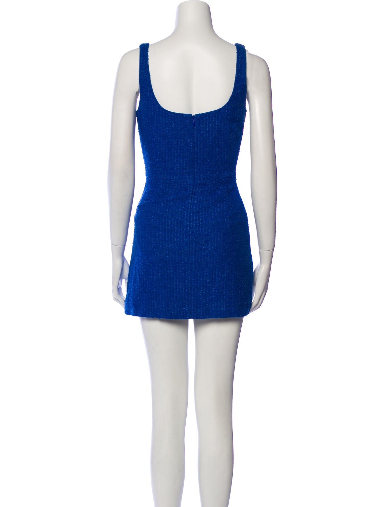 Veronica Beard Square Neckline Mini Dress